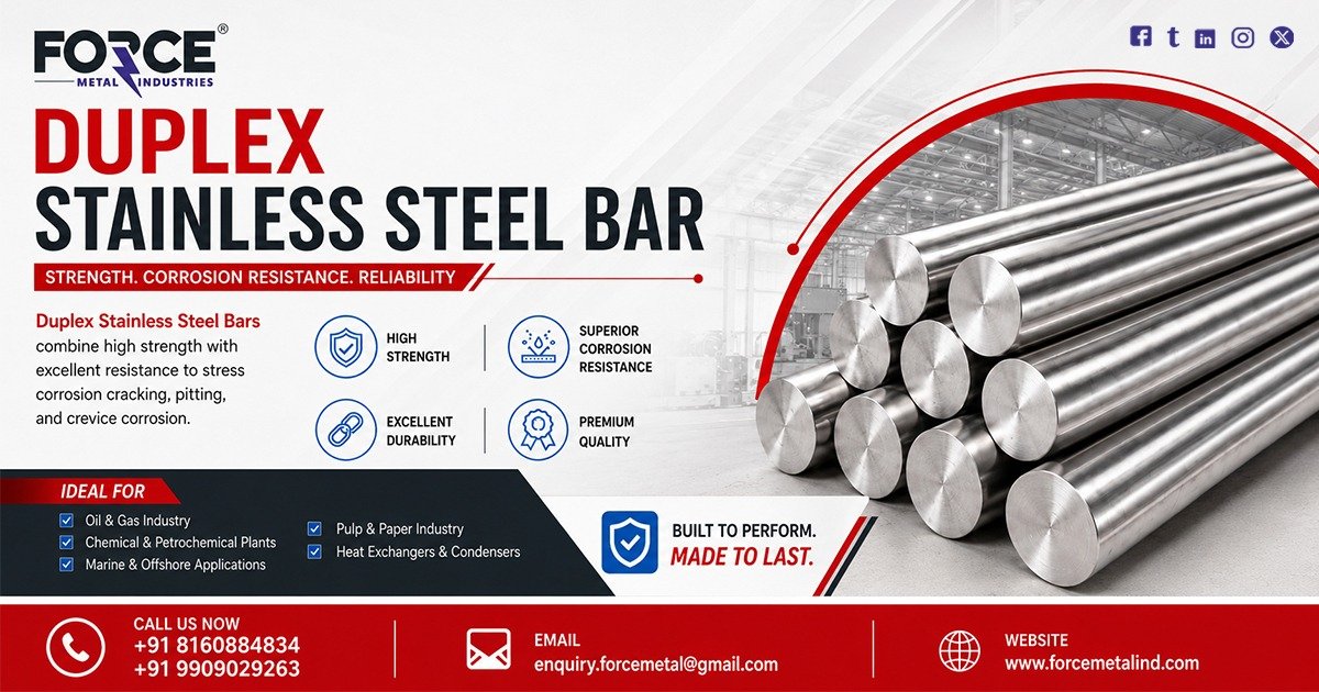 Duplex Stainless Steel Bar in Uttar Pradesh