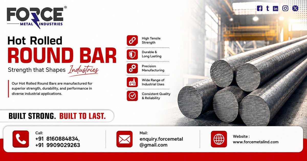 High Quality Hot Rolled Round Bar in Chhattisgarh