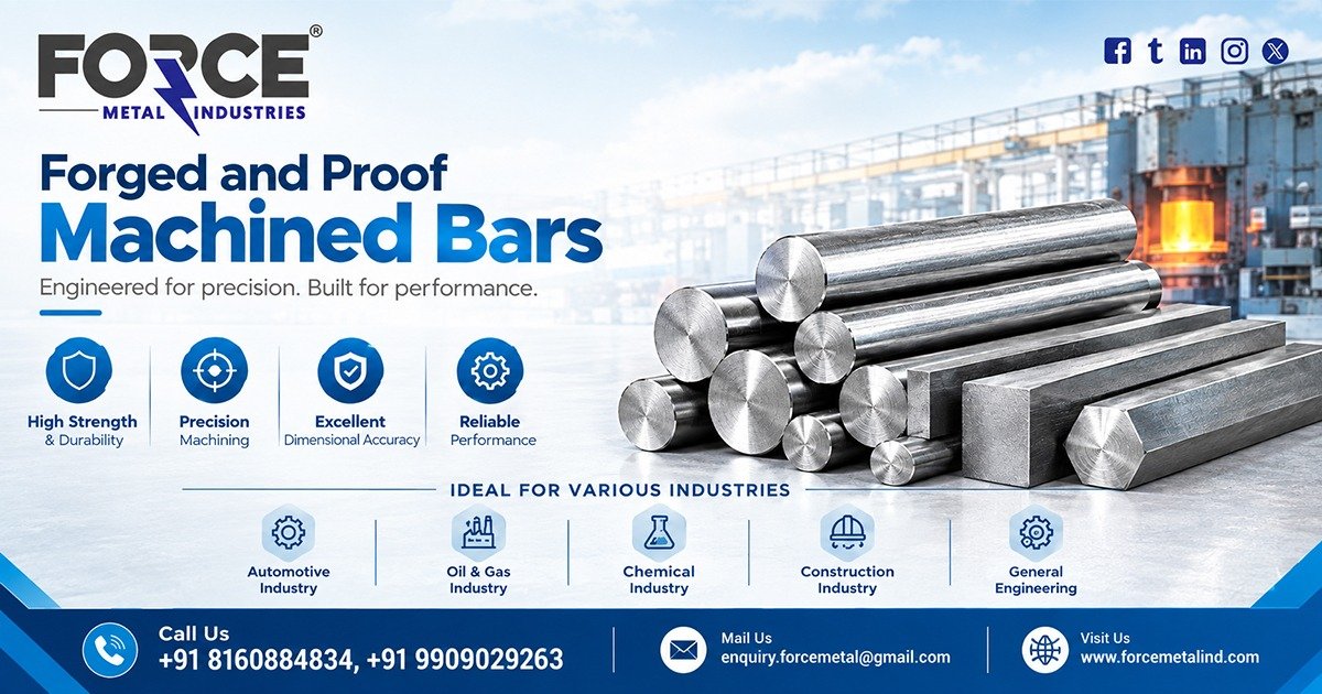 Forged and Proof Machined Bar in Madhya Pradesh