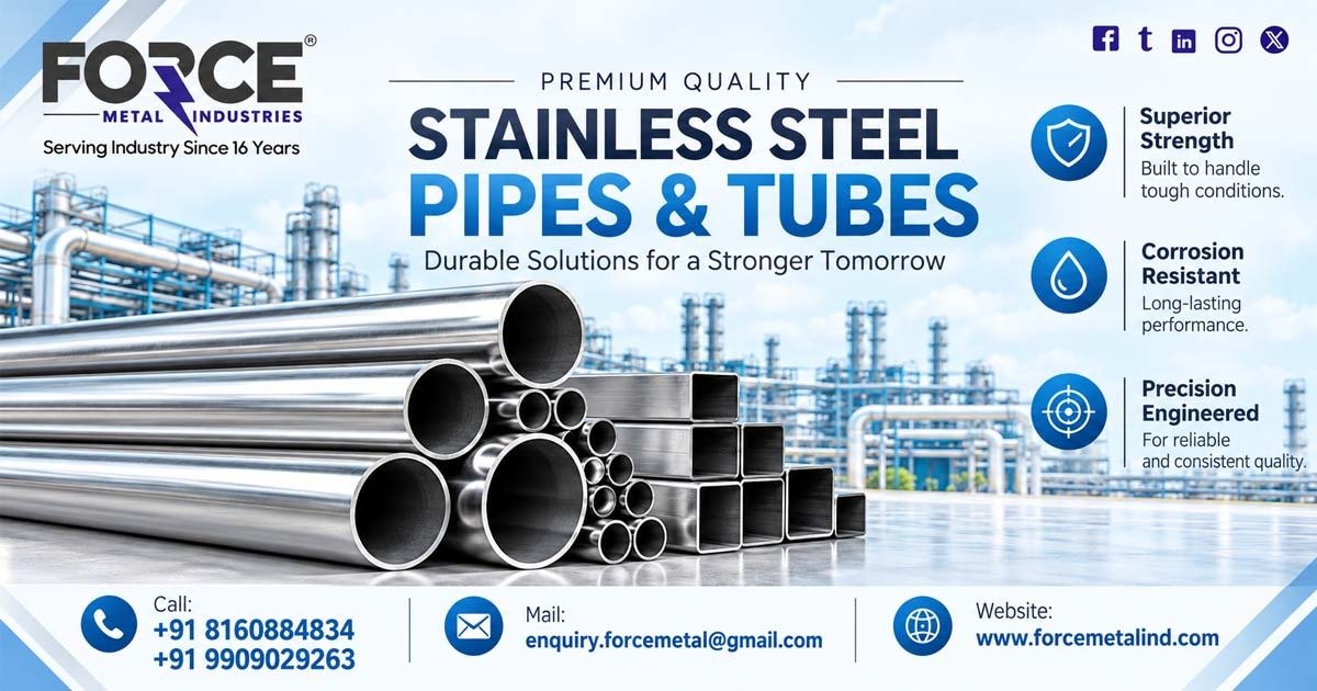 SS Pipes and Tubes Supplier in Madhya Pradesh